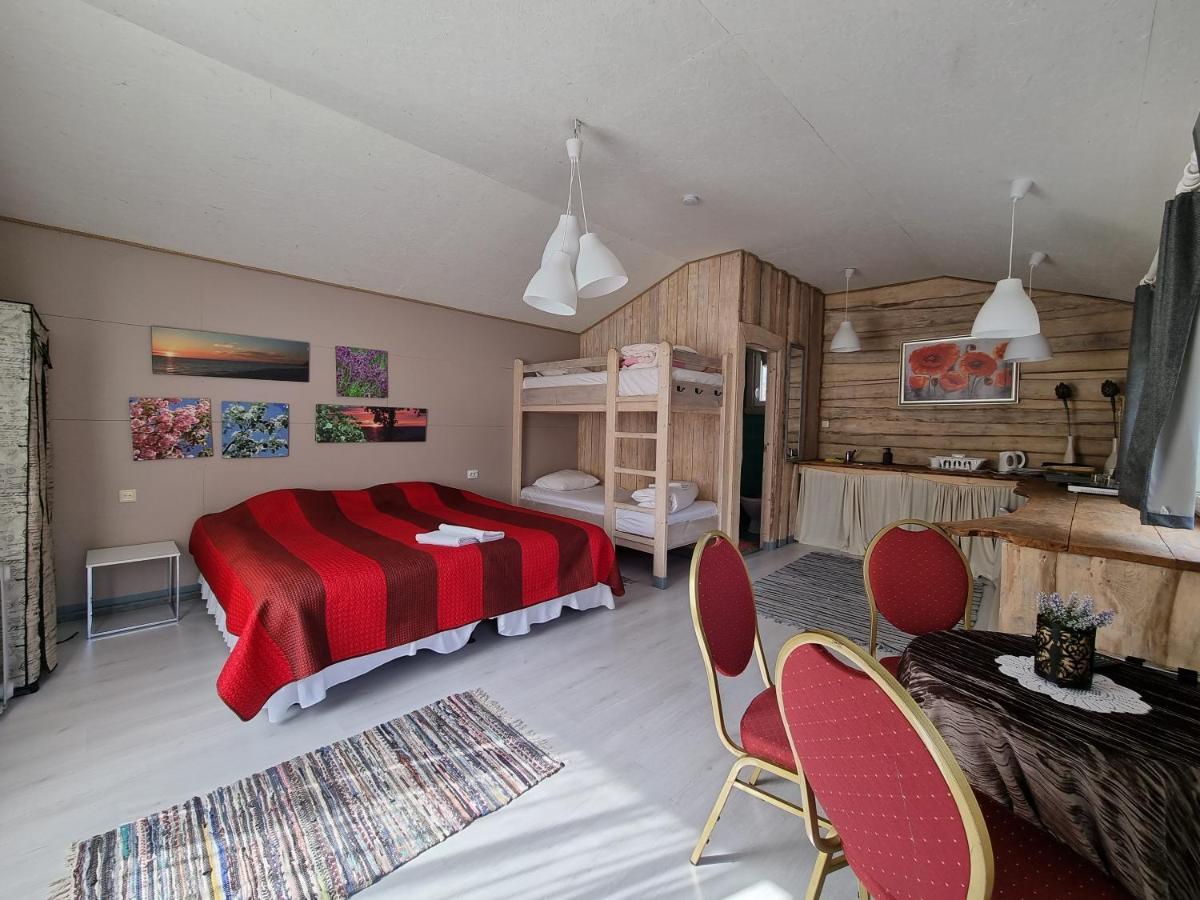Viesu Nams Vecmuiza Hotell Tūja Eksteriør bilde